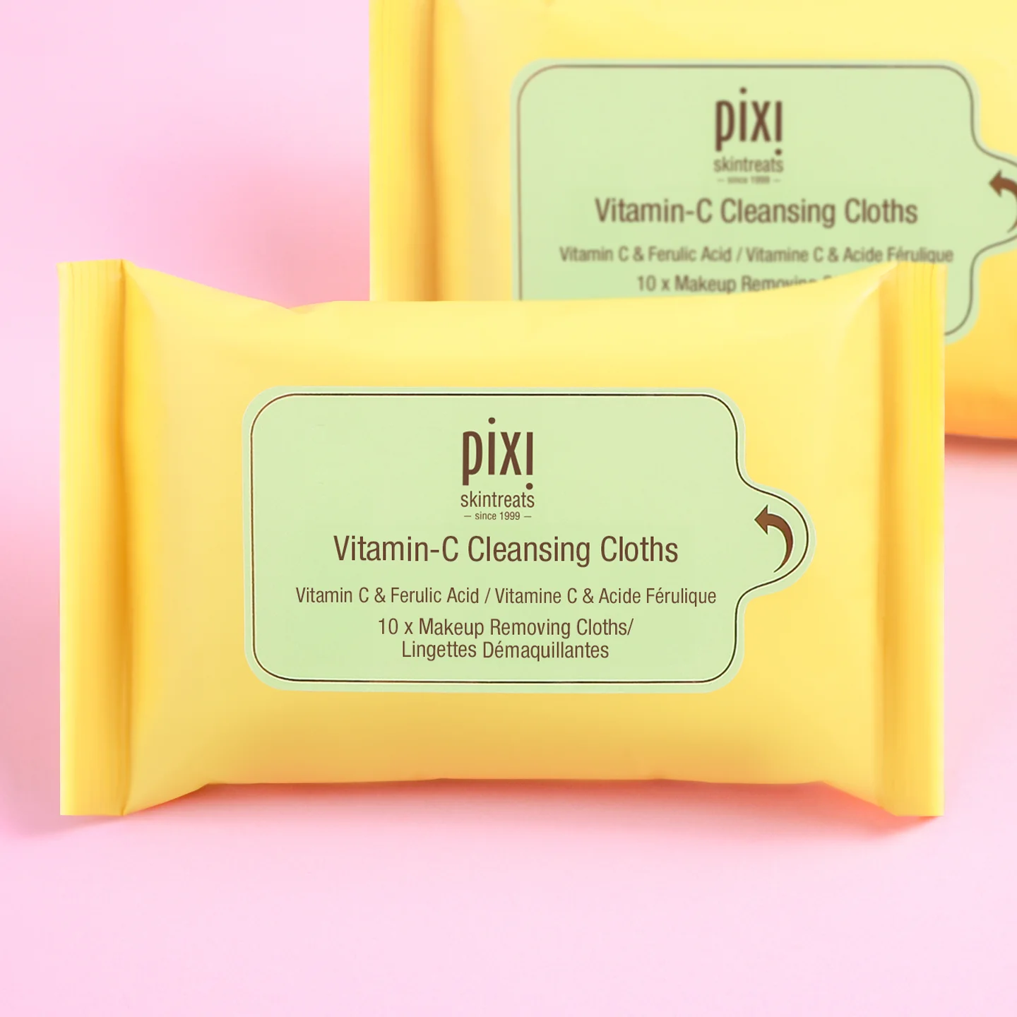 Vitamin-C Cleansing Cloths Set of 5 - Image 3